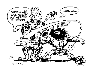 Barbarian vs. Space Invader