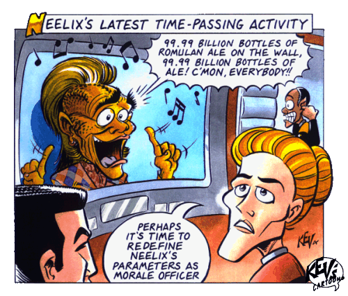 Neelix's Latest Time-Passing Activity