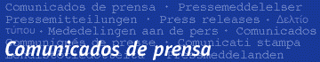 Comunicados de prensa