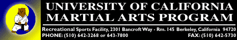 [University of California 
Martial Arts Program]