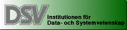 Institutionen för Data- och Systemvetenskap