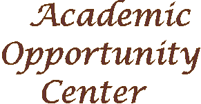 Academic Opportunity Center