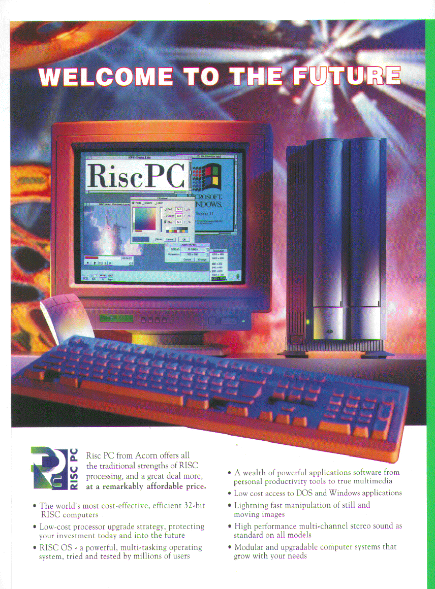 IMAGE: Advert for RiscPC